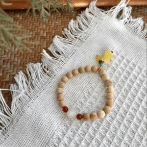 Peach Wood Bracelet – Auspicious & Natural Choice